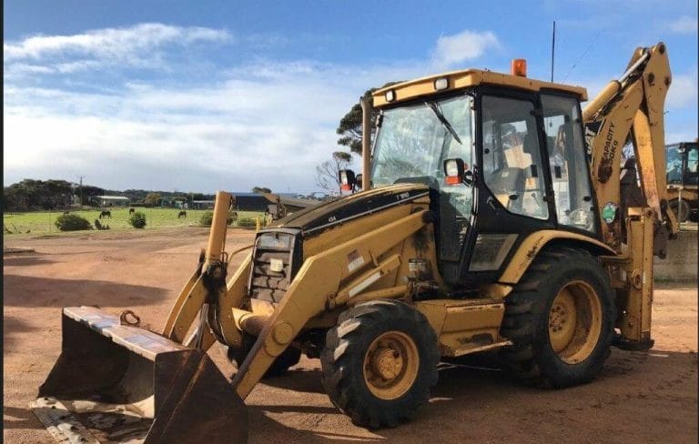 CAT 428 Backhoe Loader