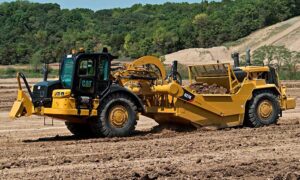 CAT 627 Open Bowl Scraper