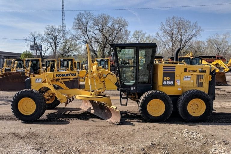 Komatsu GD555 Motor Grader