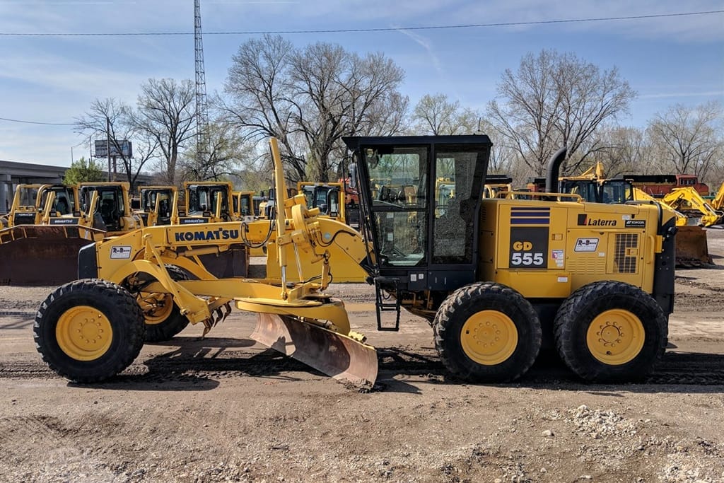 Komatsu GD555 Motor Grader