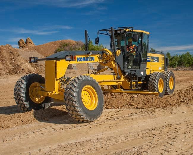 Komatsu GD655 Motor Grader