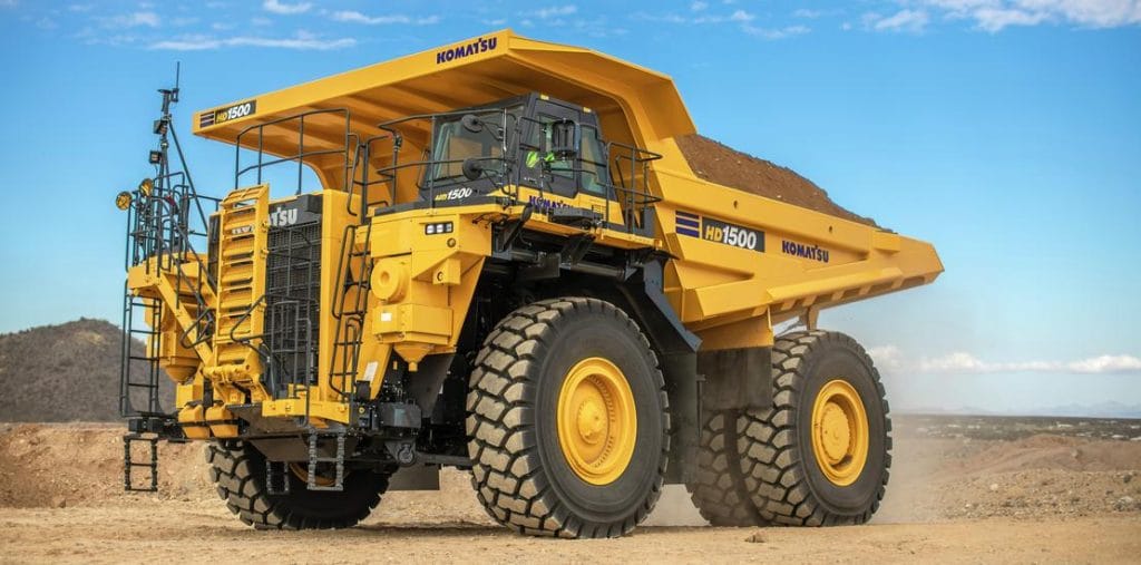 Komatsu HD1500 Rigid Dump Truck