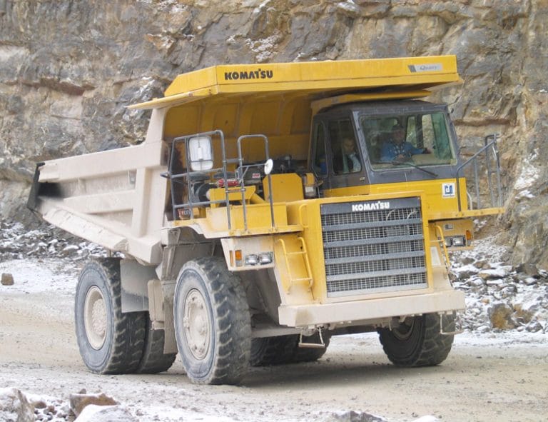 Komatsu HD405 Rigid Dump Truck