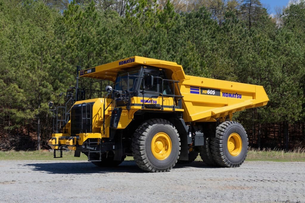 Komatsu HD605 Rigid Dump Truck