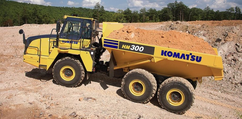 Komatsu HM300 Articulated Dump Truck