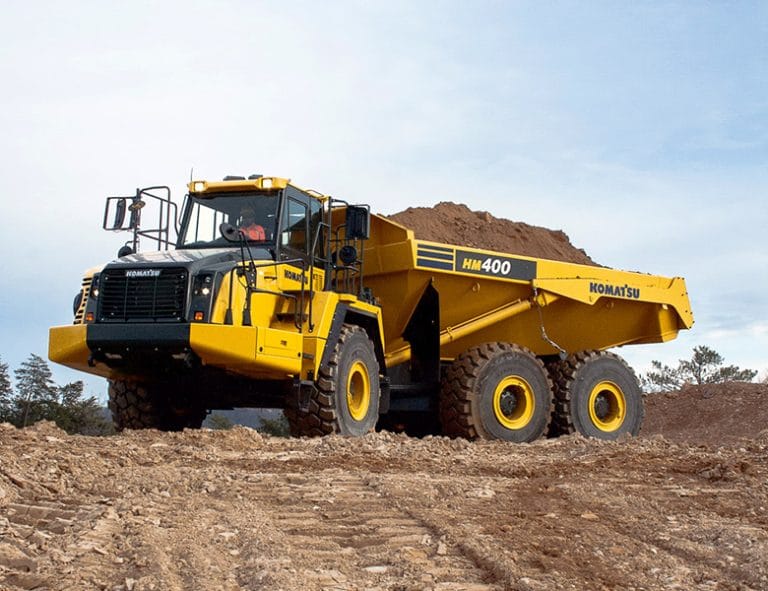 Komatsu HM400 Articulated Dump Truck