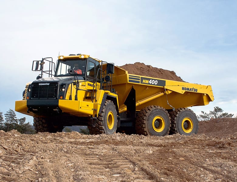 Komatsu HM400 Articulated Dump Truck
