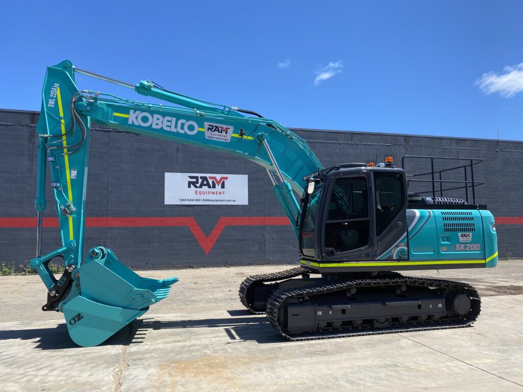Kobelco SK200LC Medium Excavator