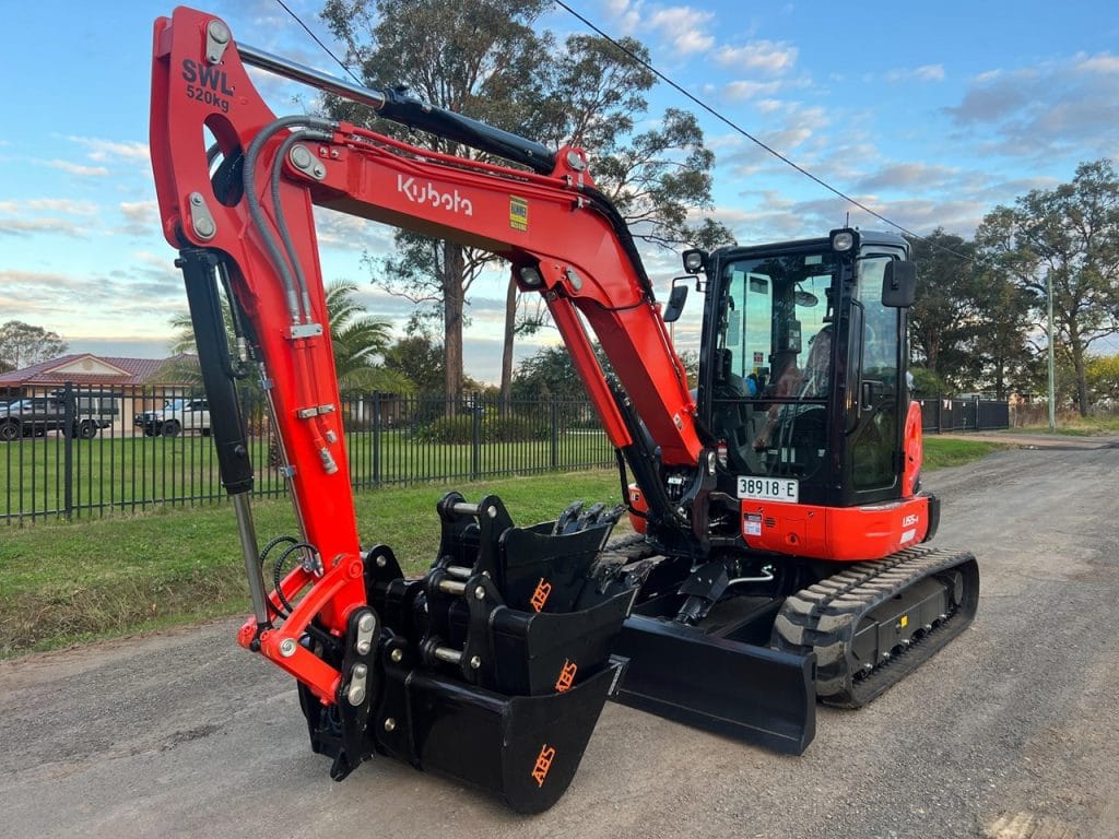Kubota U55 Mini Excavator