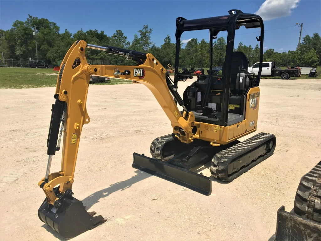 CAT 302 Mini Excavator
