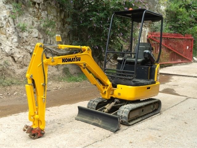 Komatsu PC14R Micro Excavator