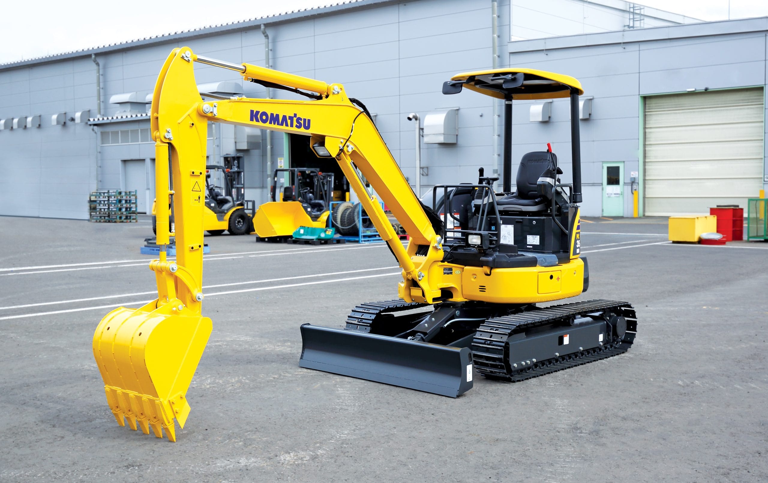 Komatsu PC35MR Mini Excavator | Quotor