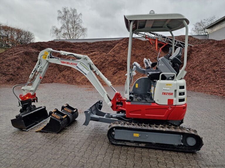 Takeuchi TB215R Micro Excavator