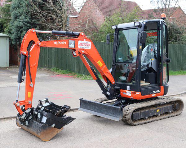 Kubota U27 Mini Excavator