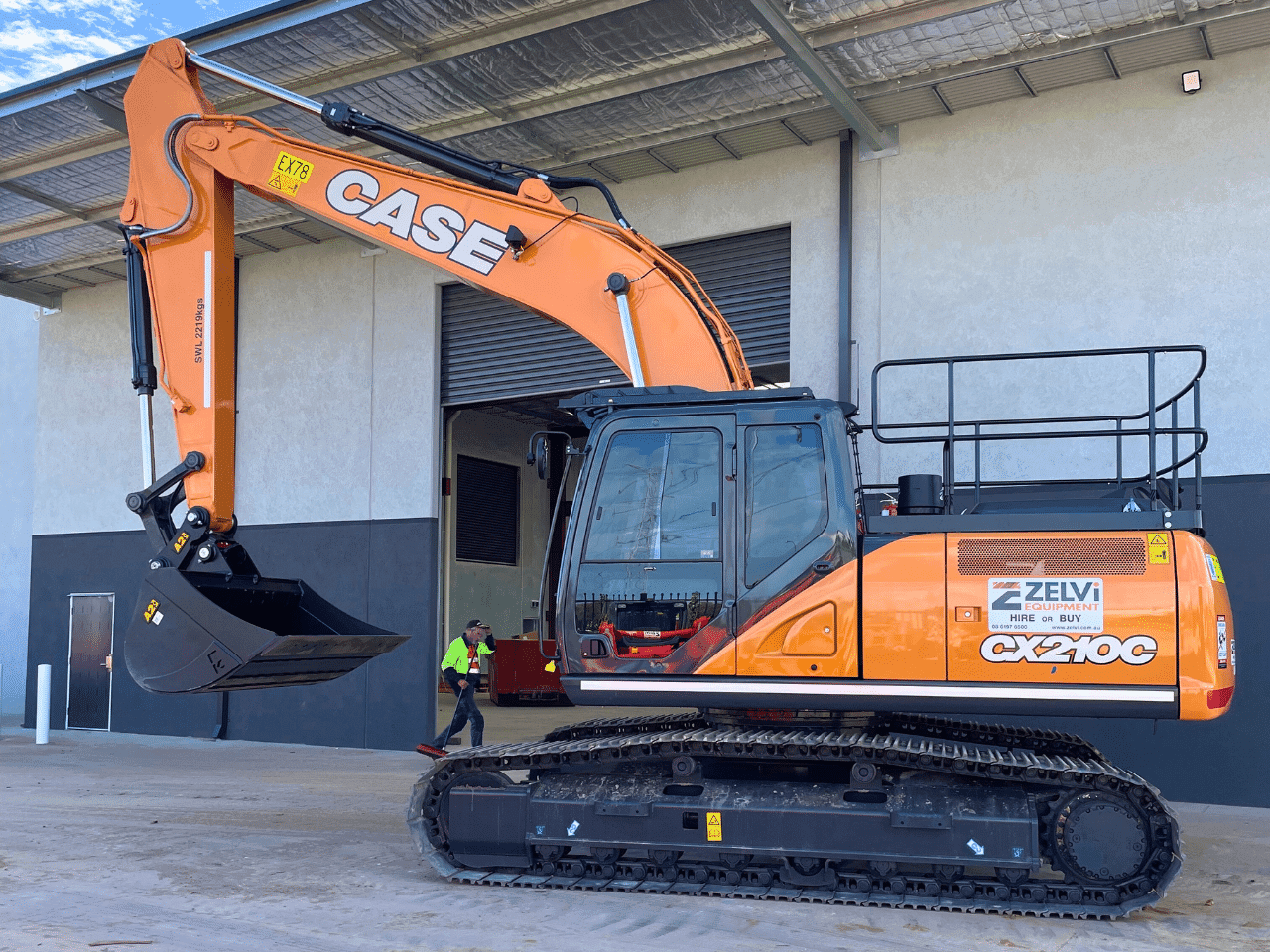 CASE CX210C Medium Excavator | Quotor