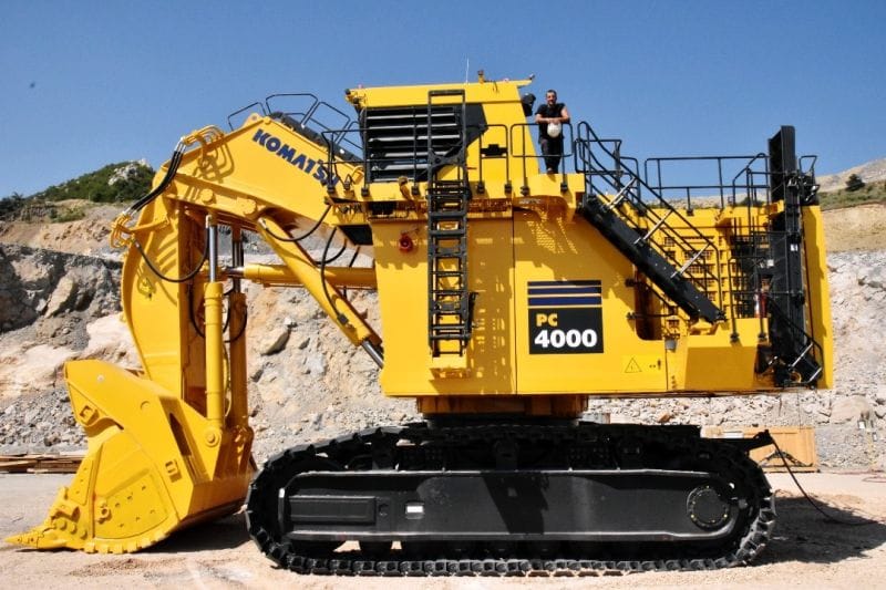 Komatsu PC4000 Mining Excavator