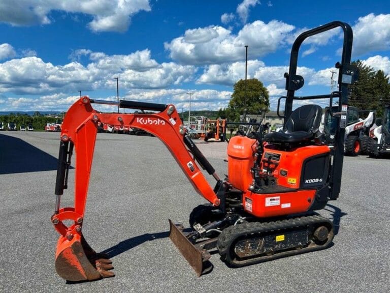 Kubota K008 Micro Excavator