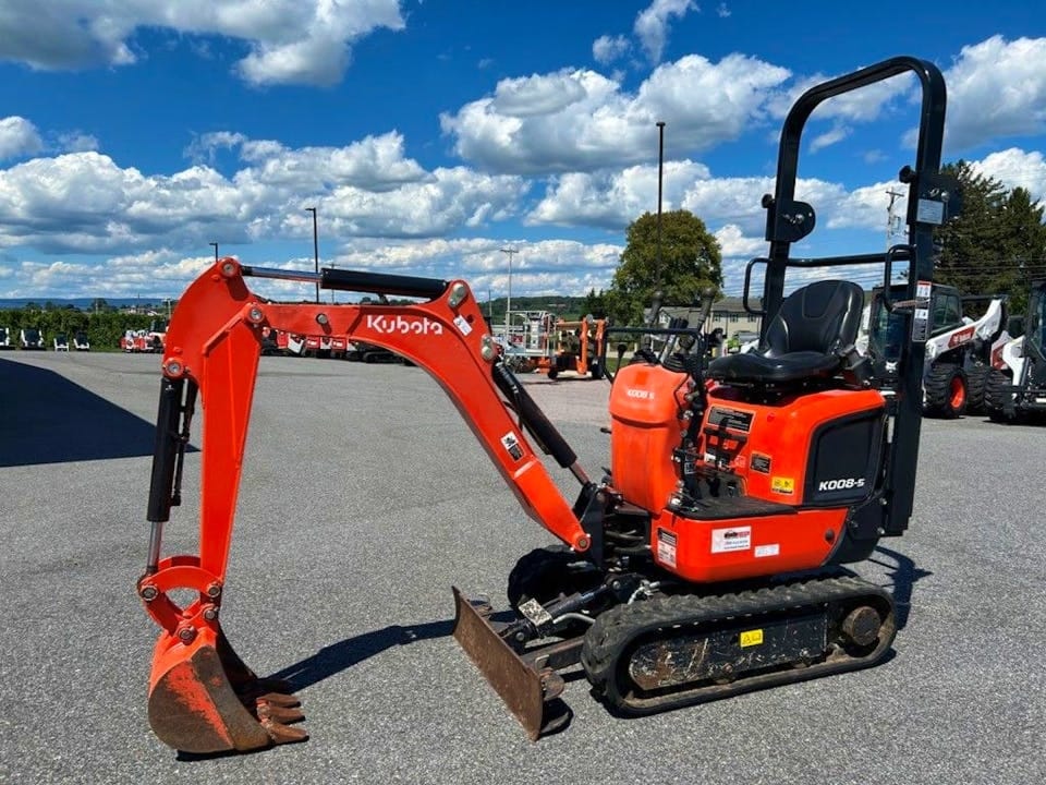 Kubota K008 Micro Excavator