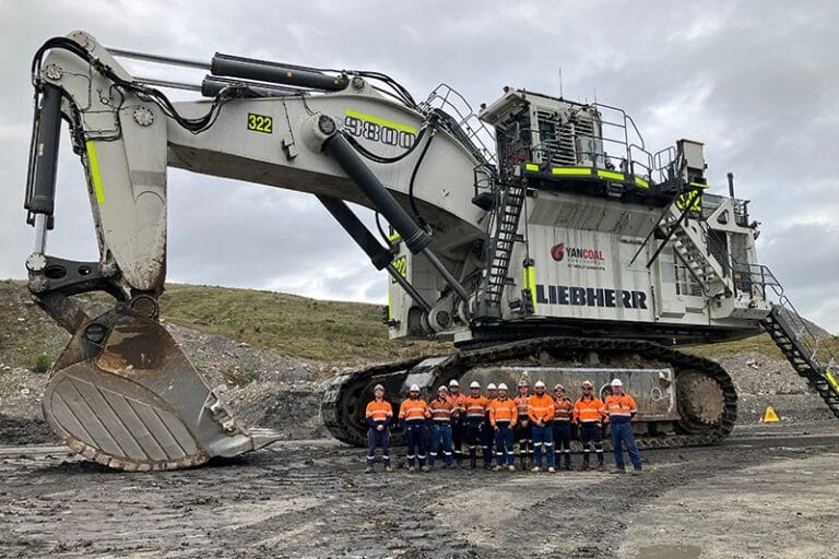 Liebherr R9800 Mining Excavator
