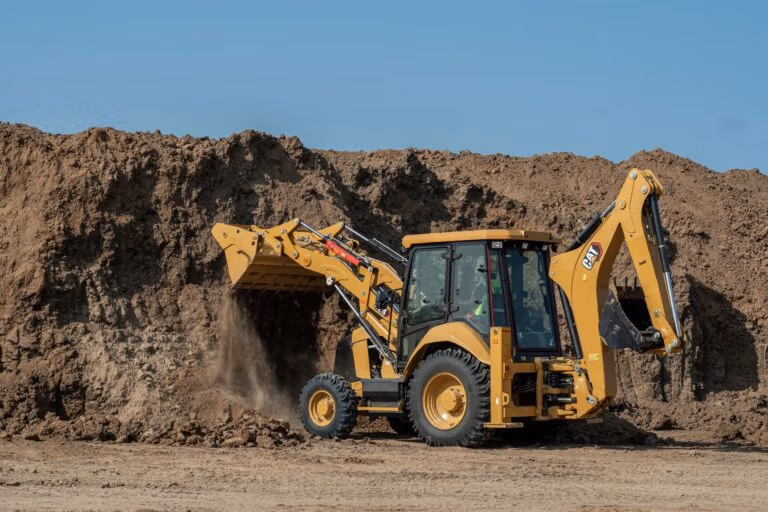 Parts of a Backhoe Loader